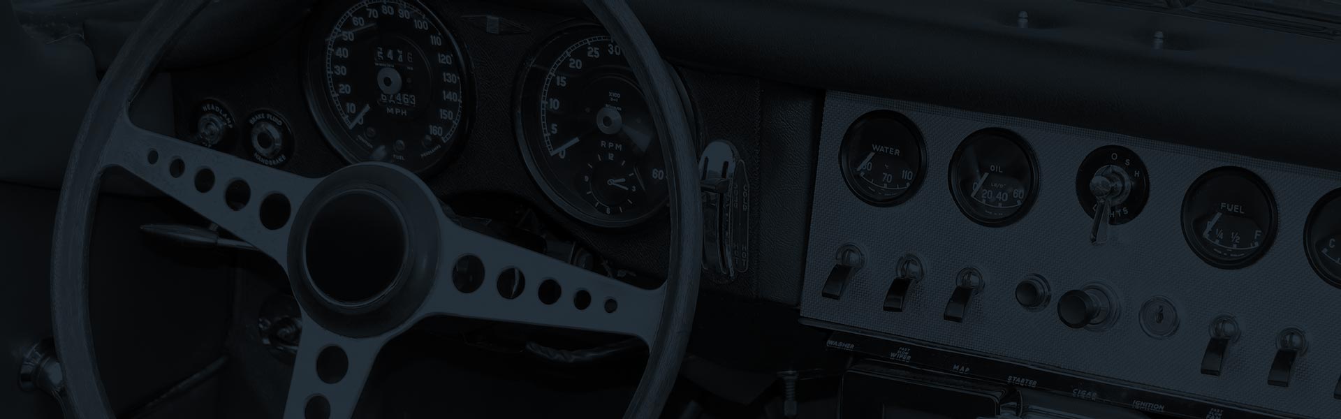 Carlo Alberto Venosta Jaguar E Type Zero Cruscotto